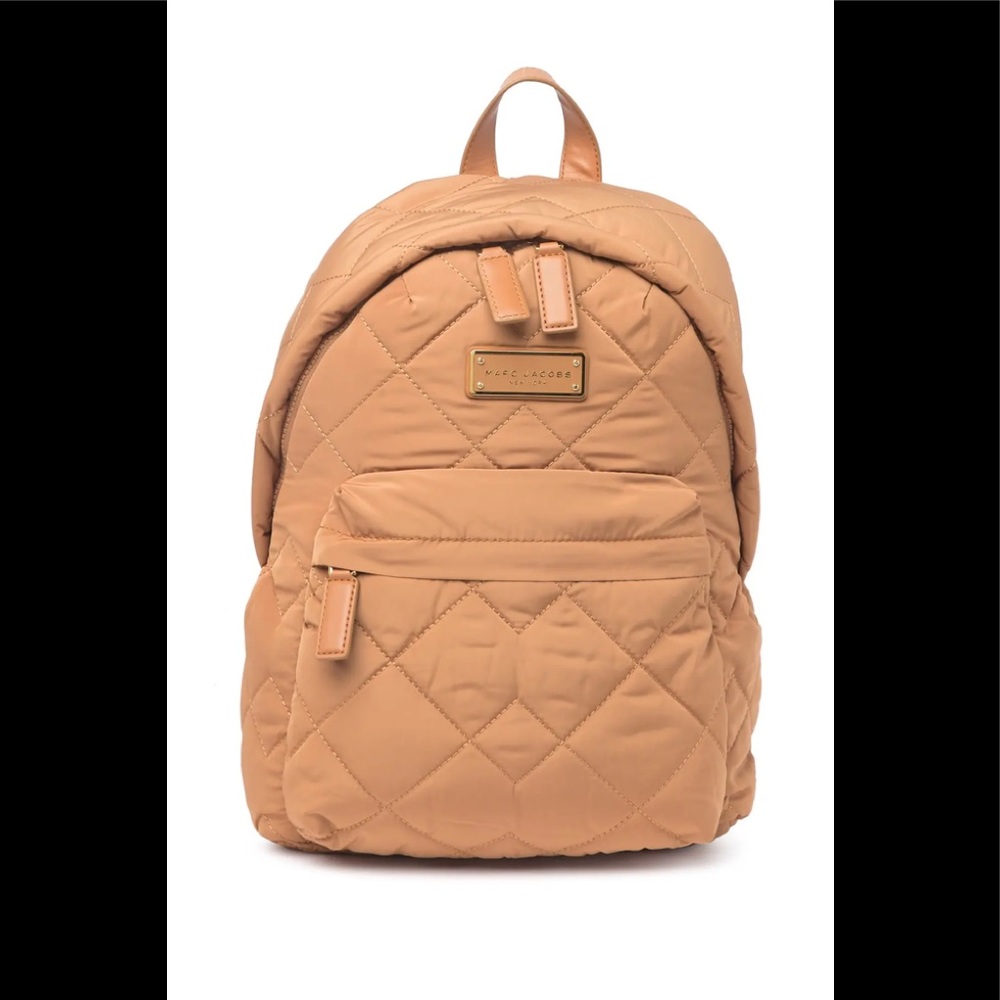 Marc Jacobs Quilted Nylon School Backpack